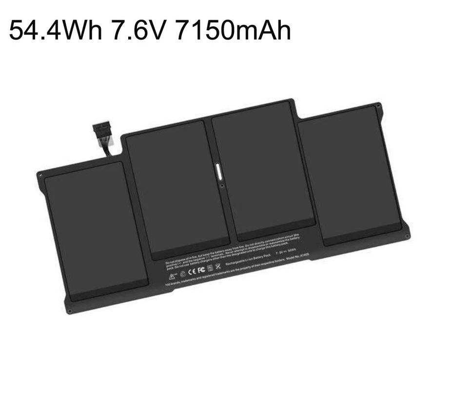 7.6V A1496 Battery For Macbook Air 13" A1369 2011 A1466 2012 2013-2017 A1405 - Image 1 of 4