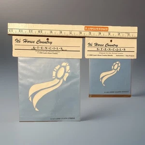 It’s Horse Country STENCILS 1983 Ribbon Lot - Bild 1 von 8