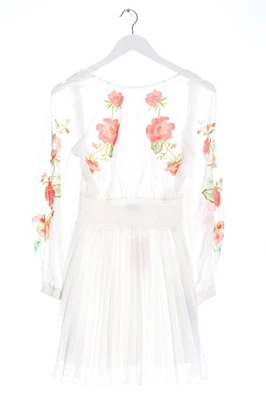 ASOS DESIGN Vestido de chifón Mujeres Vestido Talla EU 36 blanco-rosa - Imagen 1 de 4