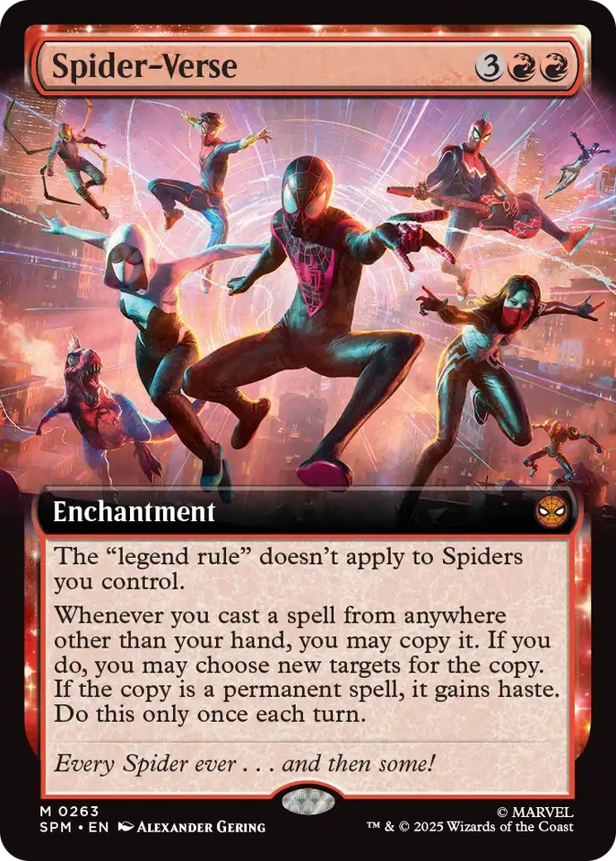 MTG Spider-Verse Extended Art English SPM - Image 1 of 1