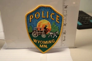 police patch  WYOMING POLICE MINNESOTA - Picture 1 of 1