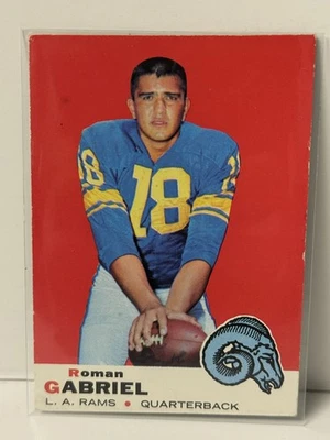 1969 Topps Football - Roman Gabriel #125 EX - Vintage - Image 1 of 2