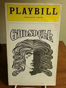 Godspell Playbill: Teatro Ambassador de agosto de 1977 Broadway - Imagen 1 de 6