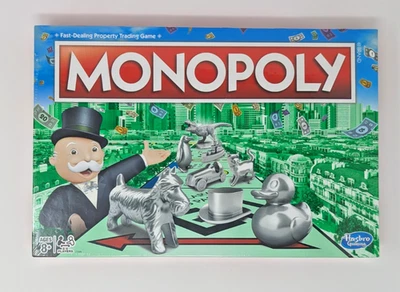 Monopoly Board Game Original Classic Hasbro C1009 - Brand New Factory Sealed - Image 1 of 4
