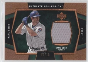 Maglia Upper Deck Ultimate Collection 2003 Tier 2 rame /10 marchi prior #J-MP2 - Foto 1 di 3