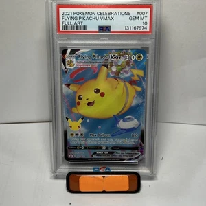 2021 Pokemon Celebrations #007 Full Art / Flying Pikachu VMAX PSA 10 - Bild 1 von 2