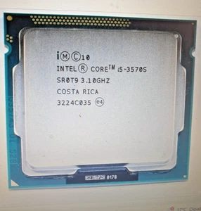 Intel Core i5-3570S SR0T9 3.10GHz Quad-Core LGA1155 CPU Processor - Picture 1 of 1