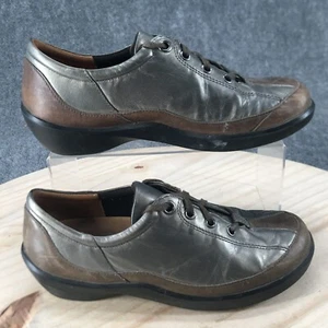 Zierra Super Support Shoes Womens 38 Alley Oxford Gold Leather Round Toe Casual - Picture 1 of 15
