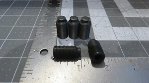 1/2-20 x 1" Fine Thread Allen Socket Set Screw Half Dog Pt Black Oxide Lot of 5 - Picture 1 of 3
