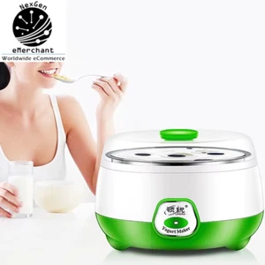 Yogurtera Eléctrica 1L Mini Automática 220V Acero Inoxidable Hágalo Usted Mismo Máquina de Yogur - Imagen 1 de 12