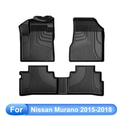 Car 3D TPE Rubber Floor Mat Accessories All Weather For 2015-2018 Nissan Murano Foto 1 de 4
