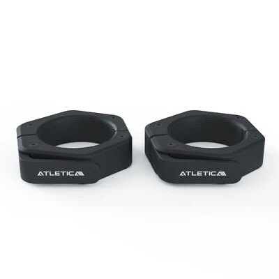 ATLETICA Slim | Hantelverschlüsse | Ideal für 50 mm Langhantelhülsen