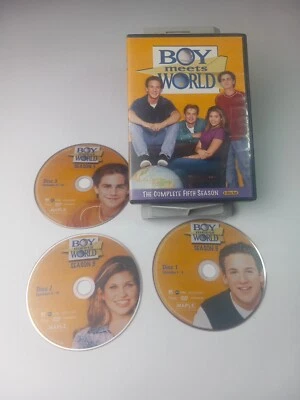 Boy Meets World- Complete Fifth Season 2011 3 Disc DVD Set. Full Screen Edition  - Image 1 of 4