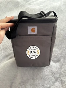 NEW Carhartt Signature Series Vertical Cooler Gray 8.5x11x6 - Picture 1 of 13