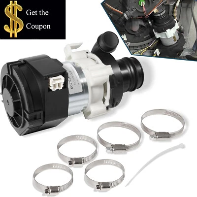 Substitui o conjunto de bomba de circulação de máquina de lavar louça WD26X23258 compatível com máquina de lavar louça GE - Imagem 1 de 4