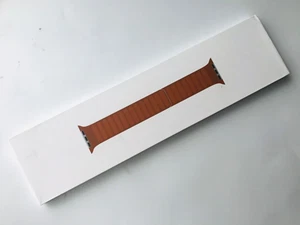 Oryginalne oryginalne skórzane ogniwo Apple Watch 40MM 41MM 42MM Siodełko Brązowy pasek SM - Zdjęcie 1 z 8