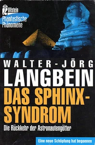 DAS SPHINX SYNDROM - Archäologie Buch von Walter-Jörg Langbein - Ullstein TB - Picture 1 of 1