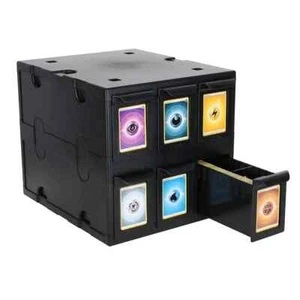 Caja de almacenamiento de catálogo de tarjetas de plástico sin ácido con 2 cajones BCW de 6 cajones - Imagen 1 de 4