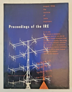Proceedings of the IRE August 1956 ~ TR Röhren/Interferenz, Wärmeübertragung - Bild 1 von 14