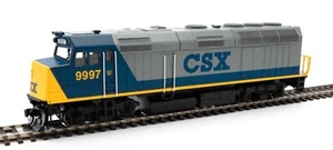 Walthers Mainline HO 910-9478 CSX EMD F40PH Diesel Locomotive DC - Picture 1 of 4