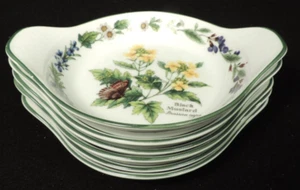 set 6 piatti rotondi con orecchie ROYAL WORCESTER "WORCESTER HERBS" 7,25" OTTIME CONDIZIONI - Foto 1 di 4