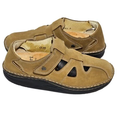Finn Comfort Quebec Womens Shoes Size EU 36 / US 5.5 Hook & Loop Stone Nubuck  - Image 1 of 4
