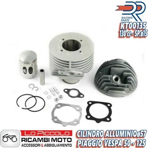 Kit Gruppo Termico 57 Dr Alluminio Motore 130 Vespa Pk Xl S Ape 50 Modifica 125 - Picture 1 of 1