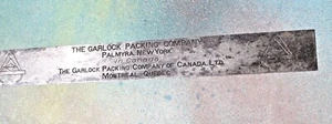 Vintage Garlock Packing Co. Palmyra, NY & Montreal Quebec, Metal 6” RULER
- Picture 1 of 6