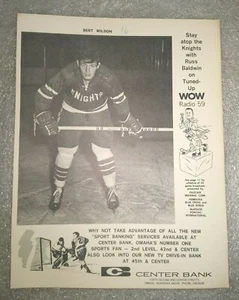 Omaha Knights Bert Wilson WOW Radio Photo Hockey - Picture 1 of 5