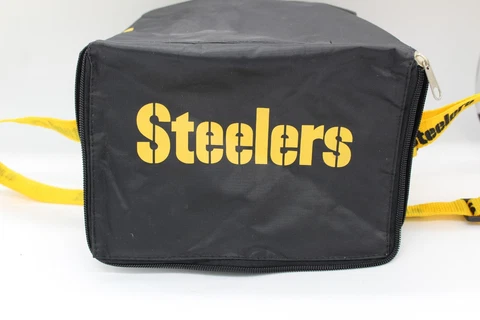 Pittsburg Steelers Black insulated 12 pack cooler Cover