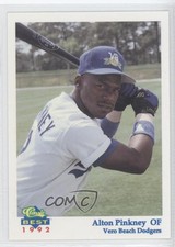 1992 Classic Best Vero Beach Dodgers Alton Pinkney #4