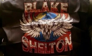 NUOVO! Bandiera Blake Shelton Friends & Heroes Tour 2020 merchandise VIP! 2'ft x 3'ft - Foto 1 di 4