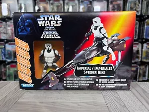 Star Wars - Power of the Force - Imperial Speeder Bike & Biker Scout Stormtrooper - Bild 1 von 2