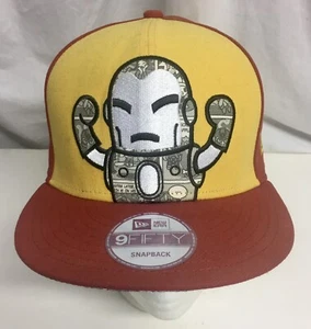 New Era 9Fifty Tokidoki Marvel Retro Ironman SnapBack Mütze 2012 - Brandneu - Bild 1 von 9