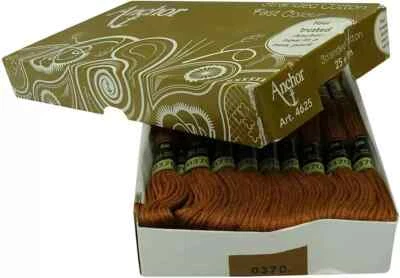 Anchor Cross Stitch Stranded Cotton Thread Threads Sewing Hand Embroidery Brown - Image 1 of 4