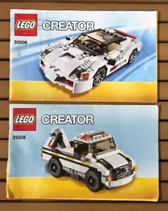 LEGO 31006 CREATOR 2X HIGHWAY SPEEDSTER MANUALES DE INSTRUCCIONES - Imagen 1 de 3