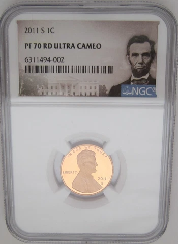 2011-S Lincoln Shield Cent NGC PF70 RED ULTRA CAMEO - A Bright One Cover