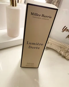 MILLER HARRIS Lumière Dorée Hand Cream 75ml . Brand NEW & BOXED