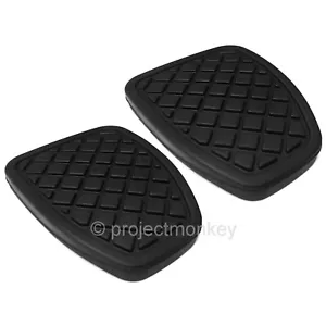 2 x OEM Subaru 36015GA111 Brake Clutch Rubber Foot Pedal Pad Cover Genuine - Foto 1 di 2