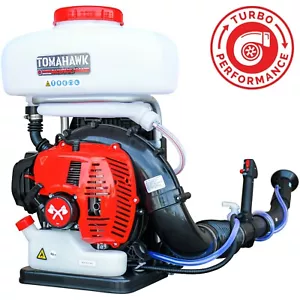 Mochila pulverizador soplador de hojas 3,7 galones gas desinfectantes control de plagas - Imagen 1 de 10