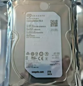 Seagate ST2000NM0033 9ZM175-006 FW:SN06 2TB 3.5" Sata HDD "13 days or less use" - Picture 1 of 1