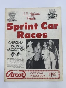 April 1979 Ascot Park Sprint Car Races Souvenir Program Vintage - Picture 1 of 4