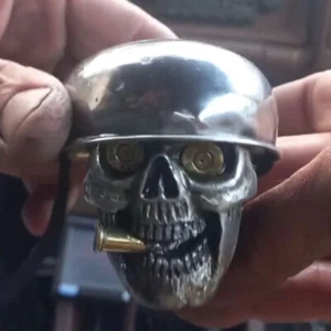 Skull Soldier Grip Handcrafted Gear Knob Devil Skull Car Stick Shifter Handle AU - Picture 1 of 15