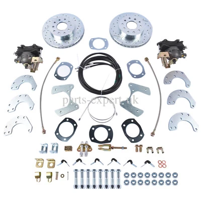 Complete Rear Disc Brake Conversion Kit for Ford 8 Inch / 9 Inch Car Rear Axles - Image 1 of 4
