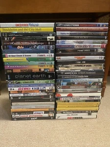 Mixed Lot Of 50 DVD Documentary Movies / Films - Picture 1 of 9