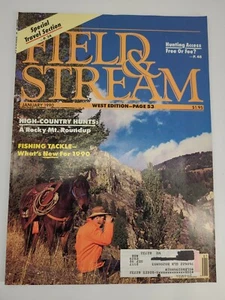 Field & Stream Magazine January 1990 Special Travel Section High Country Hunts - Imagen 1 de 6