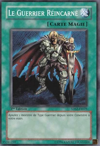 Le Guerrier Réincarné - 5SD2-FR025 - Carte YU-GI-OH - Neuve - Française  - Picture 1 of 1