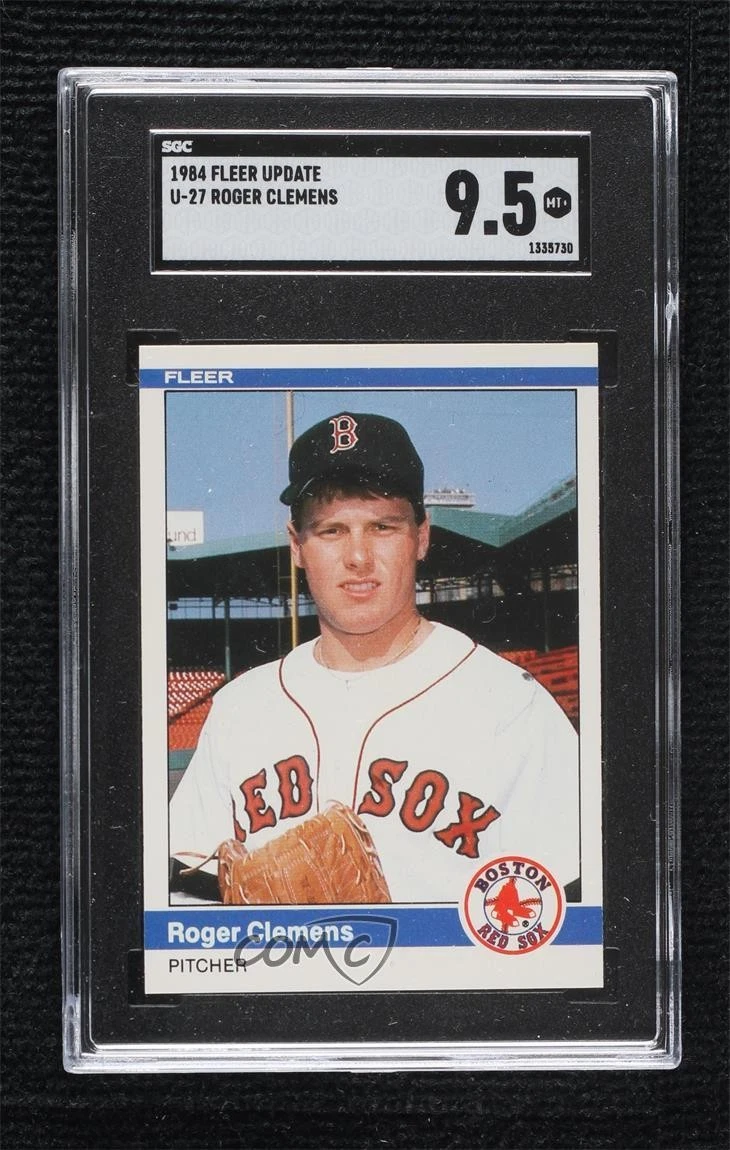 Roger Clemens 9.5 Graded Baseball Trading Cards & Accessories for