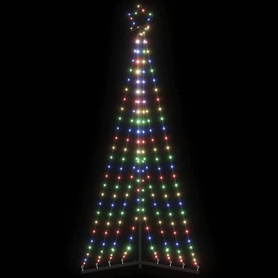 vidaXL Albero di Natale a LED 339 LED Colorato 187 cm - Immagine 1 di 4