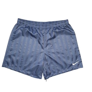 Nike Jaquard Athletic Shorts Mens XXL Obsidian Blue Elasticated Waist Sports - Picture 1 of 6